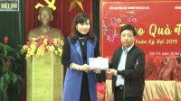 Công ty cổ phần Hải Hà Dream City trao quà Tết cho trẻ em Trung tâm bảo trợ Việt Trì