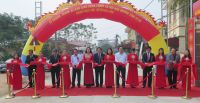 KHÁNH THÀNH CÔNG TRÌNH GIAO THÔNG DO CÔNG TY CP AO VUA TÀI TRỢ