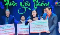 CÁC DOANH NGHIỆP, NHÀ HẢO TÂM ỦNG HỘ HƠN 15 TỶ ĐỒNG CHO CHƯƠNG TRÌNH "XUÂN YÊU THƯƠNG' CHĂM LO TẾT NGƯỜI NGHÈO VÀ NẠN NHÂN DA CAM