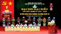 Lãnh đạo Hiệp hội DNNVV Phú Thọ chúc mừng Hiệp hội DNNVV tỉnh Thái Nguyên Đại hội và đón nhận Huân chương Lao động hạng Ba