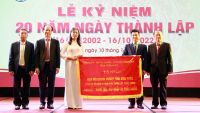 Lãnh đạo Hiệp hội dự Lễ kỷ niệm 20 năm thành lập Hội Doanh nghiệp tỉnh Vĩnh Phúc