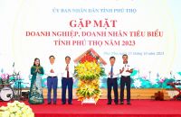 GẶP MẶT DOANH NGHIỆP, DOANH NHÂN TIÊU BIỂU NĂM 2023.